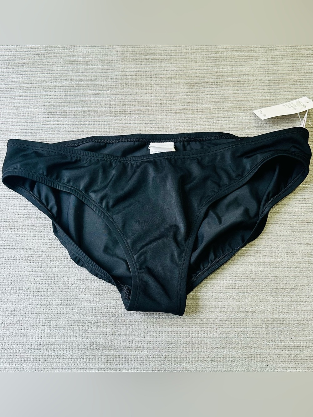 NWT Nike Swim Essential Womens Solid Full Bikini‎ Bottoms XL Black